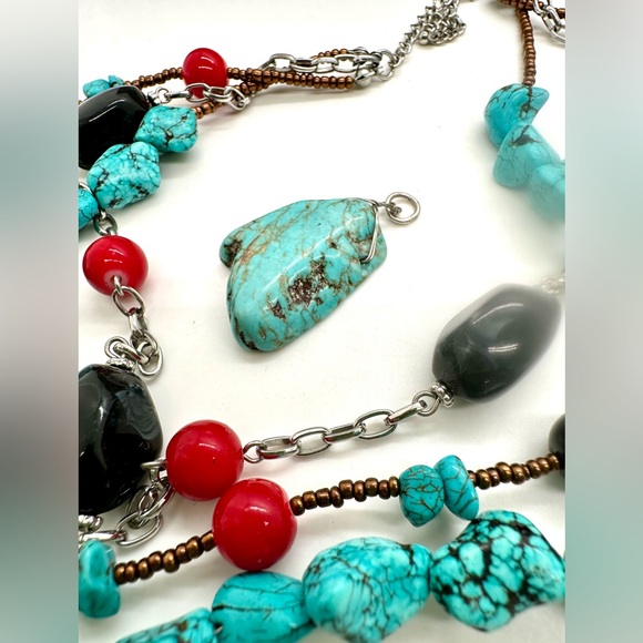 Southwestern Turquoise Jewelry lot - Picture 9 of 17